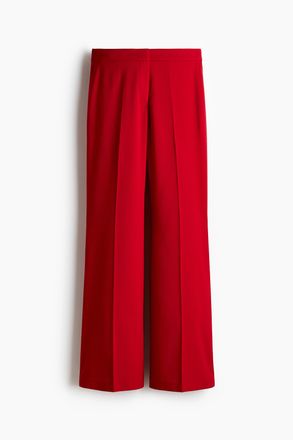 H&M Elegante ausgestellte Hose - Rot
