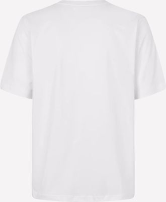 Sams&oslash;e & Sams&oslash;e Embroidered Logo T-Shirt - White