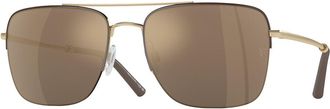 Oliver Peoples OV1343S R-2 50355A Mens Sunglasses Brown Size 56