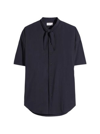 Christophe Lemaire Short Sleeve Shirt With Foulard