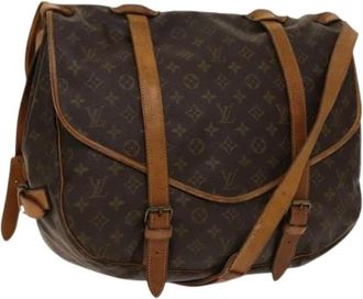 Louis Vuitton Pre-owned Cross Body Bags, female, Brown, Size: ONE SIZE Pre-owned Canvas louis-vuitton-bags