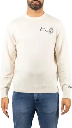 Saint Barth Heron Light Sweater - - Knitwear - Uomo - Beige - S