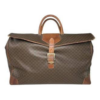 Celine Pre-owned Weekend Bags, female, Brown, Size: ONE SIZE Pre-owned Vintage Weekend Bag