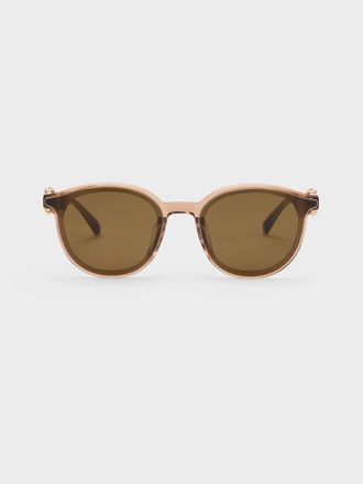 Charles & Keith Ciara Heart-Motif Sunglasses