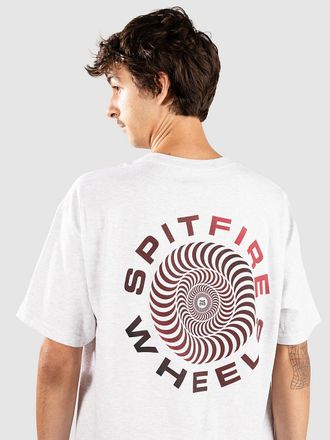 Spitfire Classic 87 Swirl Fade Fill T-Shirt grau