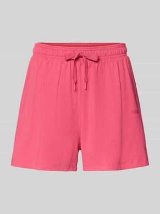HUGO BOSS Pyjama Shorts aus Baumwoll-Mix mit Tunnelzug in Pink, Gr&ouml;&szlig;e XL