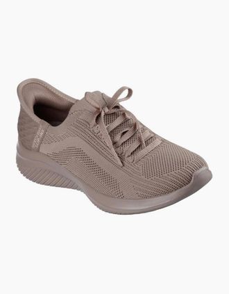 Skechers Womens Skechers Slip-ins: Ultra Flex 3.0 150447 in Dark taupe - Brown - Size: 5
