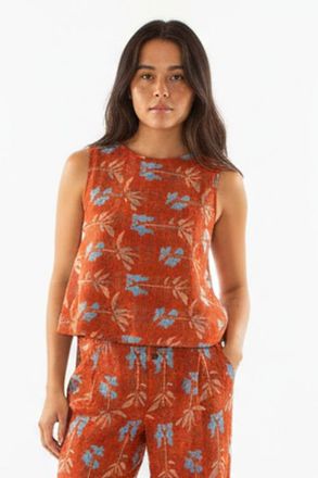 Ace & Jig Nola Reversible A-line Tank Top in Birdcage at Nordstrom, Size Xx-Small