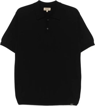 Woolrich Polo in cotone con ricamo logo - Blu