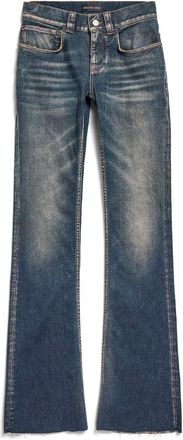 Balenciaga Slim Fit Bootcut Jeans Clothing