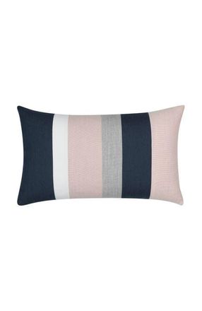 Elaine Smith Rose Quartz Multi panelled Indoor & Outdoor Woven Accent Pillow at Nordstrom, Size 12X20