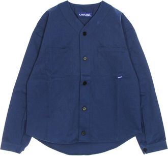 Usual Hombre, Camisas, Azul, Talla: L