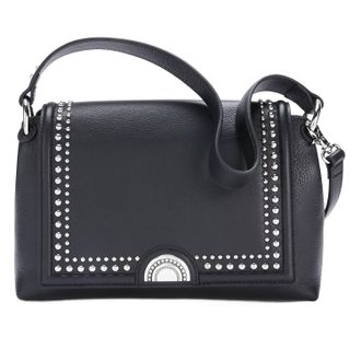 Brighton Jazz Medium Flap Bag In Black