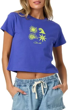 O'Neill Shell Star Graphic Tee in Royal Blue at Nordstrom, Size Xx-Large