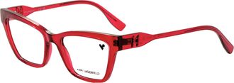 Karl Lagerfeld Womens 53mm Cyclamen Opticals