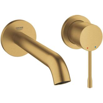 GROHE Essence - Miscelatore m a due fori per lavabo, Cool Sunrise spazzolato 19408GN1 - Grohe