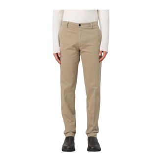 Liu Jo Brown Cotton Trousers Stylish Comfort
