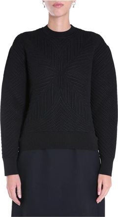Alexander McQueen Dames, Truien, Zwart, Maat: XS