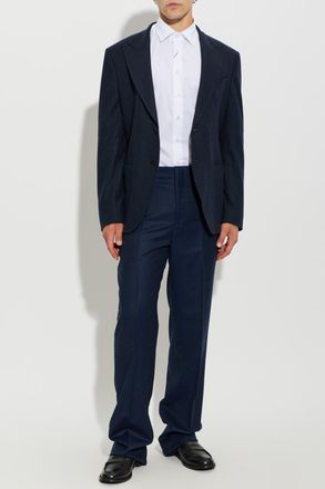 Etro Shirt With Embroidered Logo, Mens, White