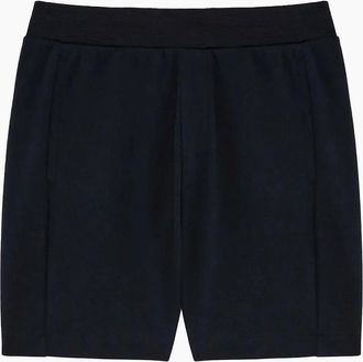 Lyle & Scott Mens Lyle & Scott Pique Track Shorts Dark Navy - Black - Size: 33/32/32
