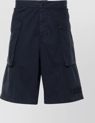 Aspesi knee length shorts elastic waistband