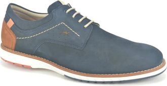 Fluchos Blauw Nubuck Fijne Z Stijl - Heren - Veterschoenen - Blauw - 39 EU - Schoenen