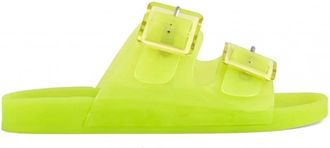 Colors Of California Schoenen, Dames, Groen, 38 EU, Jelly Sandaal Slip-On Zomerschoenen