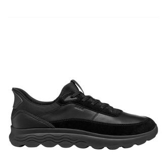 Geox Black Spherica Plus Shoes - male - Geox - Sneakers - Black - 11 UK - Shoes