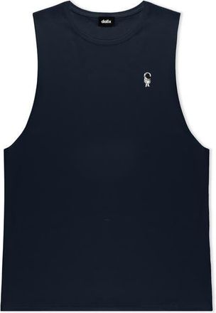 Dalix Astronaut Lightweight Jersey Tank in Navy Blue at Nordstrom, Size Xx-Large