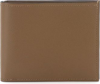 Herm&egrave;s Beige Leather Wallet (Bi-Fold) (Pre-Owned)