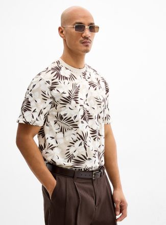 Only & Sons Mens Tropical flora T-shirt