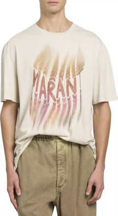 Isabel Marant Hugo T-Shirt In Ecru