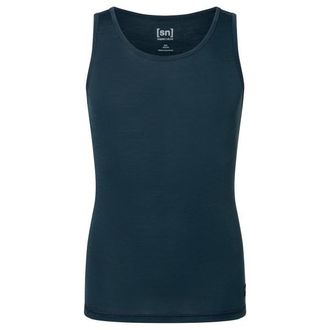 super.natural Sierra 140 Tank Unterhemden f&uuml;r Herren | blau