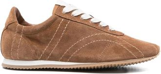 Toteme Flex Suede Sneakers