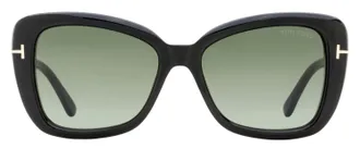 Tom Ford TF1008 Butterfly Acetate Sunglasses - Black