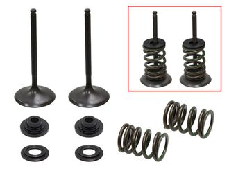 OEM V&aacute;lvulas De Admisi&oacute;n Psychic (juego De V&aacute;lvulas Con Resortes Y Arandelas) Suzuki Rmz 450 05-06 Acero (mx-09536i) (36x4.98x82.5mm)