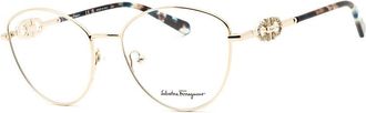Ferragamo Womens 55Mm Optical Frames