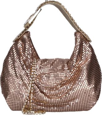 Gedebe Mini Bag Jillin Metal Mesh - Dames - Handtassen - Bruin - ONE Size - Tassen