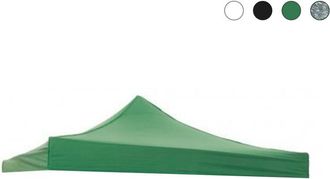 Evergreen L&aacute;mina De Techo Impermeable Verde 3x3 Para Reemplazo De Cenador Resellable
