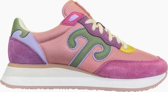 Wushu Ruyi Womens Master Sport 304 Sneaker - Malaga / Pickled Beet - Pink - Size: 10.5