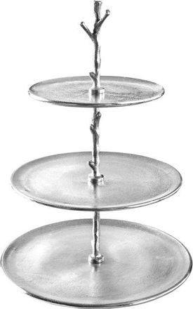 Global Interiors Elegante Etagere Orient ø 35 / H 48 cm, dreistufig