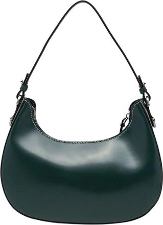 Gianni Chiarini Bianca Medium - Dames - Schoudertassen - Groen - ONE Size - Leer - Tassen