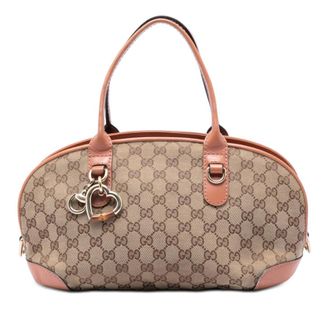 Gucci Pre-owned Gucci GG Canvas Heart Bit Satchel Ladies 6G4A42RJWQX4FSB9