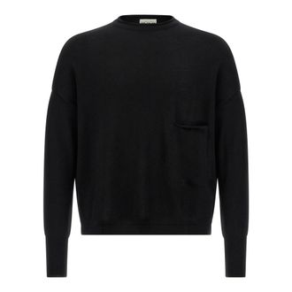 Maryya Maryya, Truien & Vesten, Heren, Zwart, 2Xl, Wol, Wollen Trui