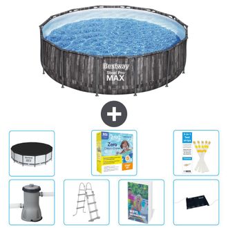 Bestway Piscina Bestway Steel Pro Max Redonda - 427x107 Cm - 8-piezas S582