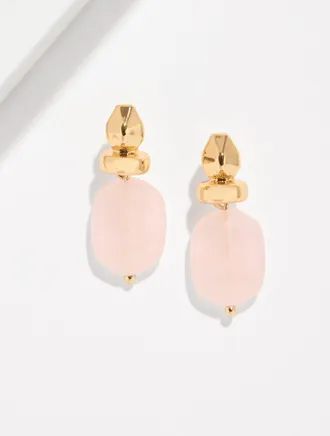 Talbots Thea Drop Earrings - Multi/Gold - 001 Talbots