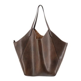 Brunello Cucinelli Tote Bag - female - Brunello Cucinelli - Shopping Bags - Brown - ONE SIZE - Bags