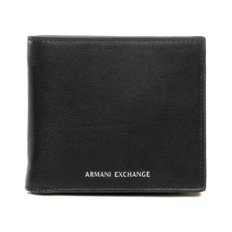 A|X Armani Exchange Heren, Accessoires, Zwart, Maat: ONE Size Leer