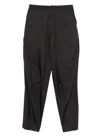 Ader Error Wrinkled Effect Straight Leg Pants
