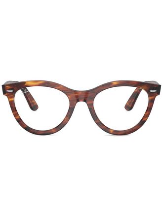Ray-Ban Wayfarer frames - unisex - Acetate - 54 - Brown